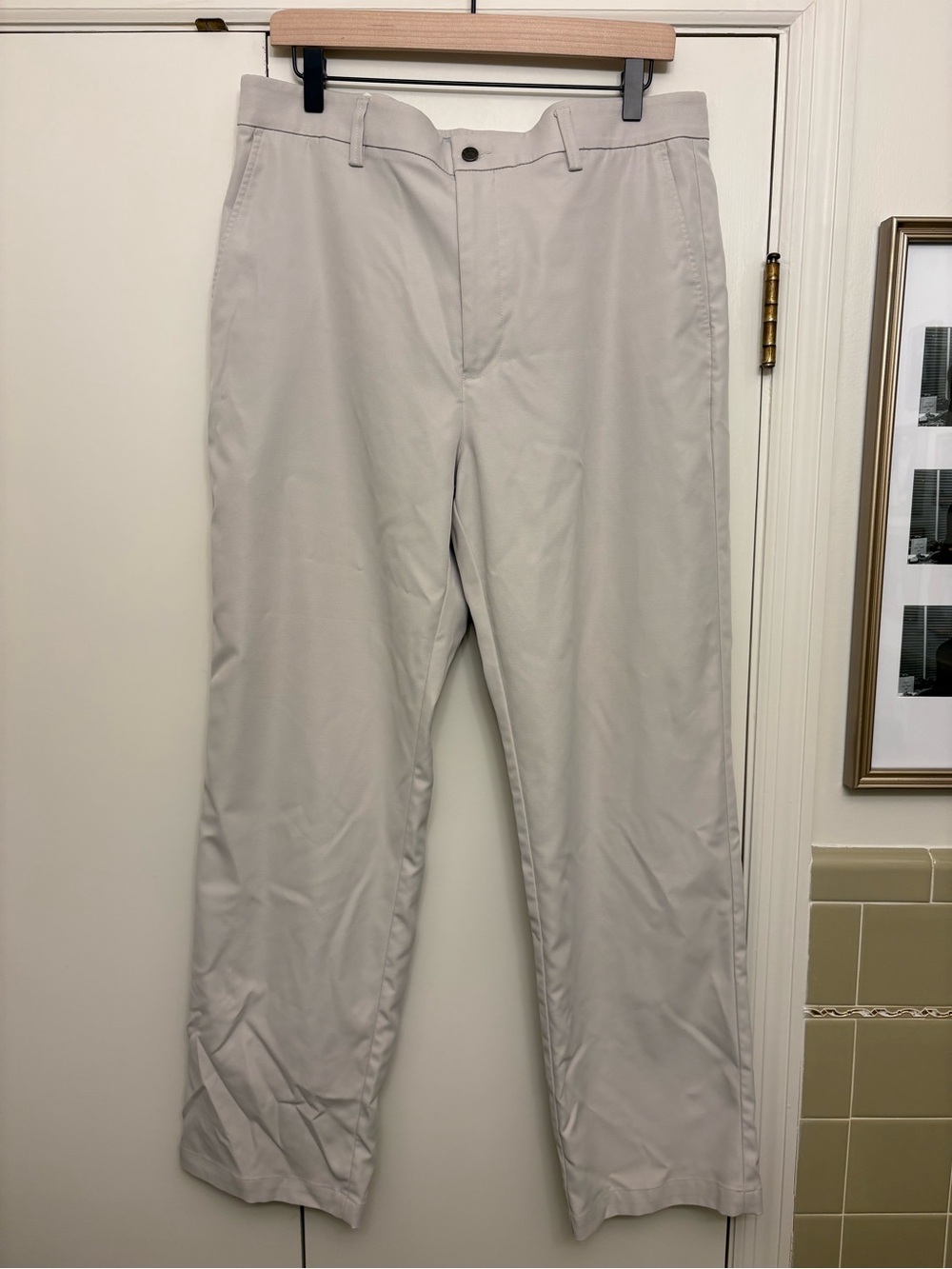 Men's Light Beige Calloway Pro Tour 5 Pocket Pants - 36x32
